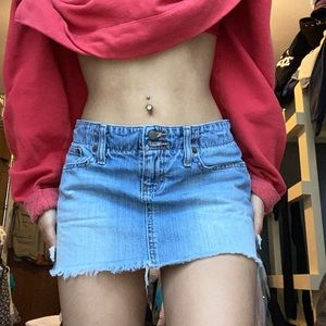 Abrocrombie denim skirt